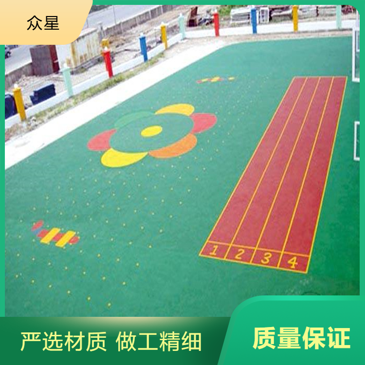 石嘴山市塑胶跑道材料塑胶地坪 - 方案