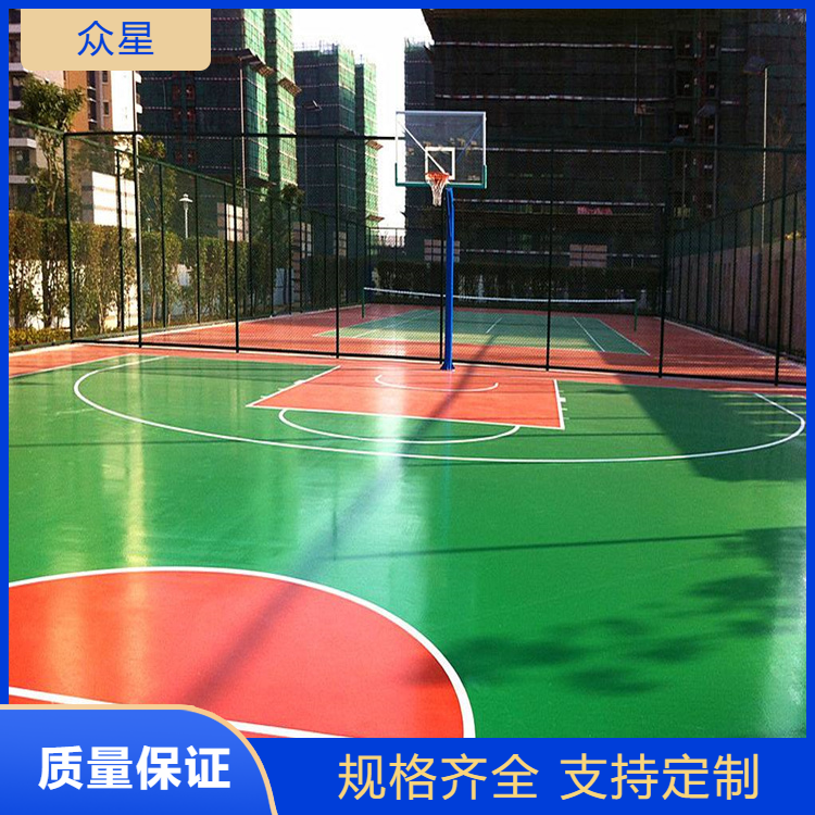 石嘴山市塑胶篮球场人造草坪 - 厂家